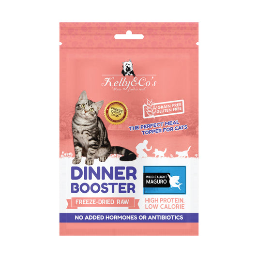 Kelly&Co'sフリーズドライ DINNER BOOSTER（猫用ふりかけ）ワイルドコートマグロ