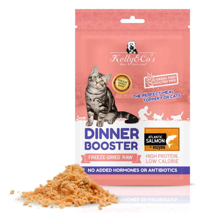 猫用ふりかけ サーモン Kelly&Co's(ケリーアンドコー) フリーズドライ DINNER BOOSTER(TOPPER)