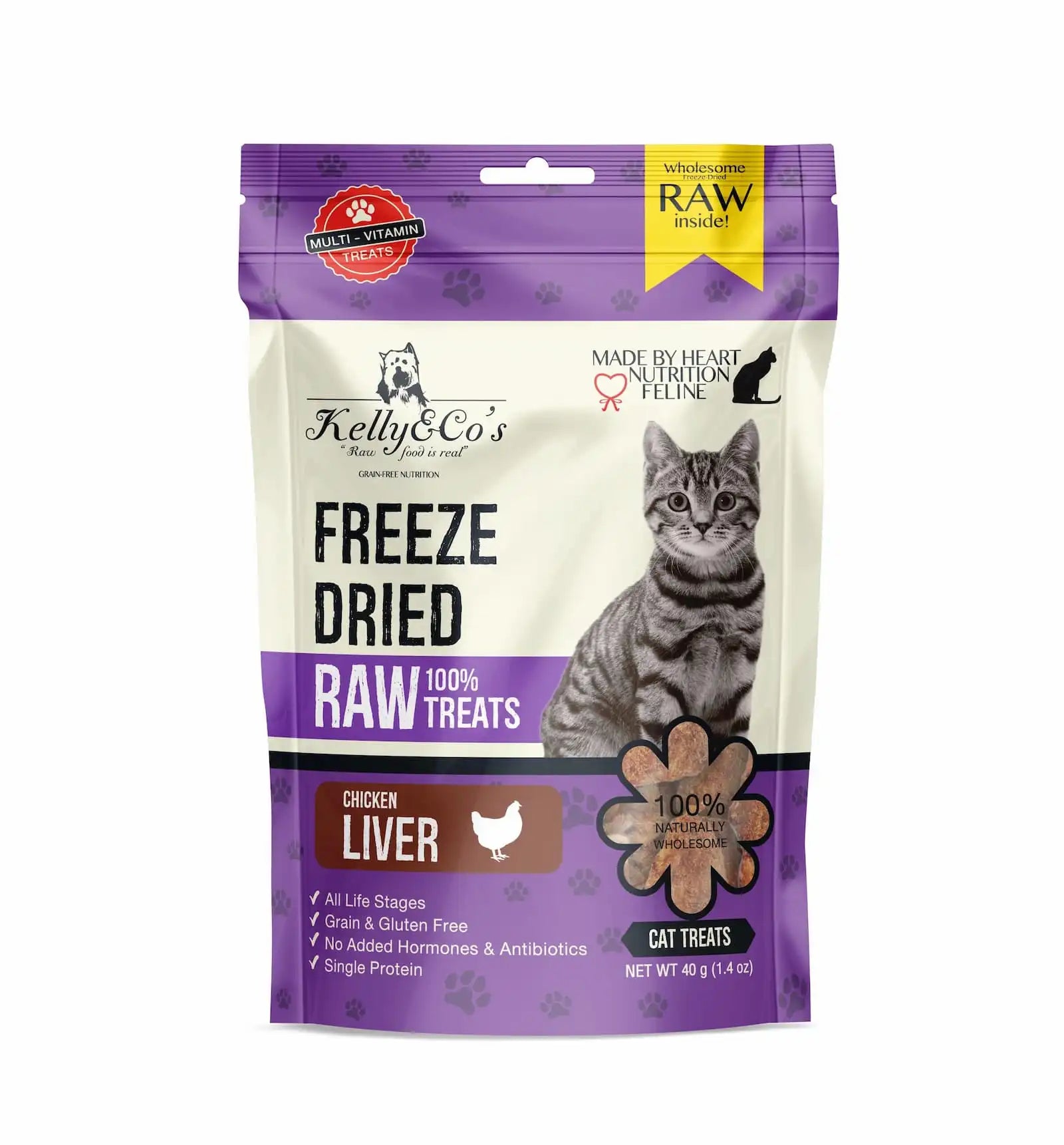 猫用おやつ チキンレバー Kelly&Co's(ケリーアンドコー) フリーズ
