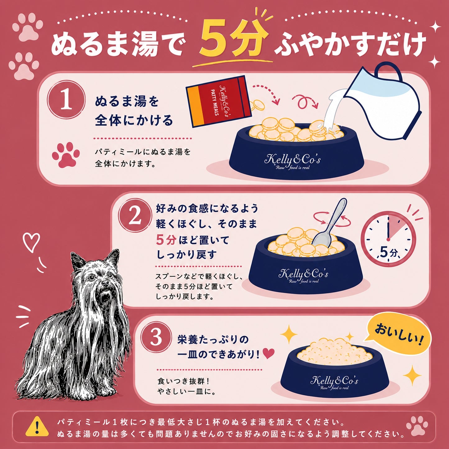 犬用総合栄養食パティーミール マグロフォーミュラ