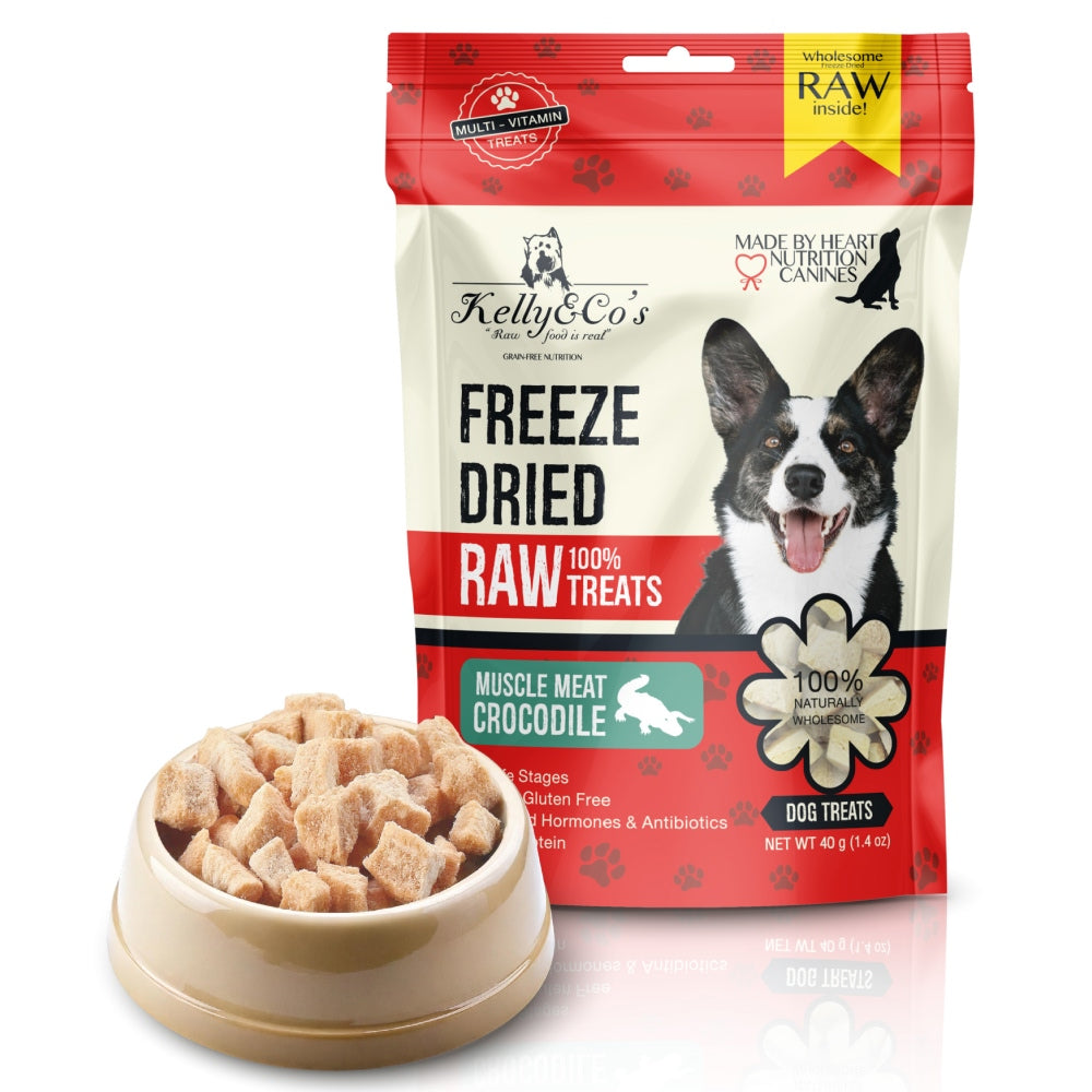犬用おやつ クロコダイルマッスルミート Kelly&Co's(ケリーアンドコー